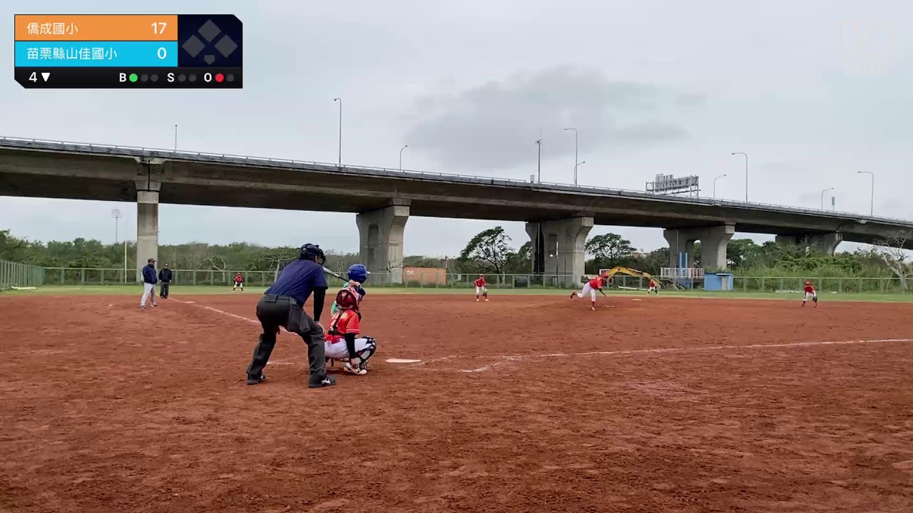 苗栗縣國小軟式聯賽：僑成國小 VS 苗栗縣山佳國小