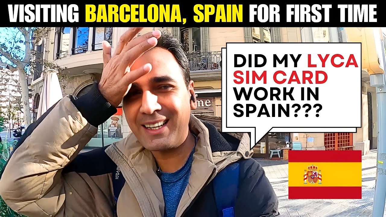 INDIAN Going to BARCELONA, SPAIN For First Time. 🇪🇸