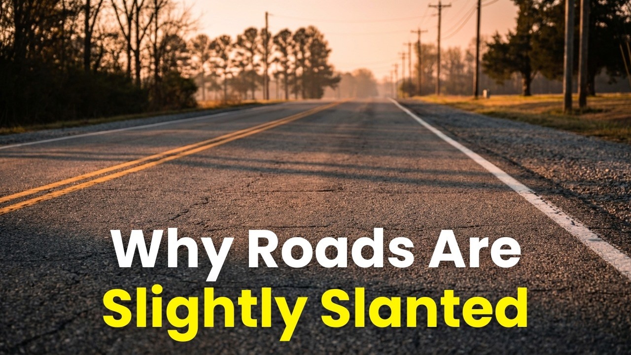 Why Roads Are Slightly Slanted