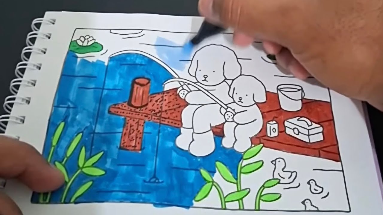 Live colorindo bobbies goods e bate papo com inscritos 