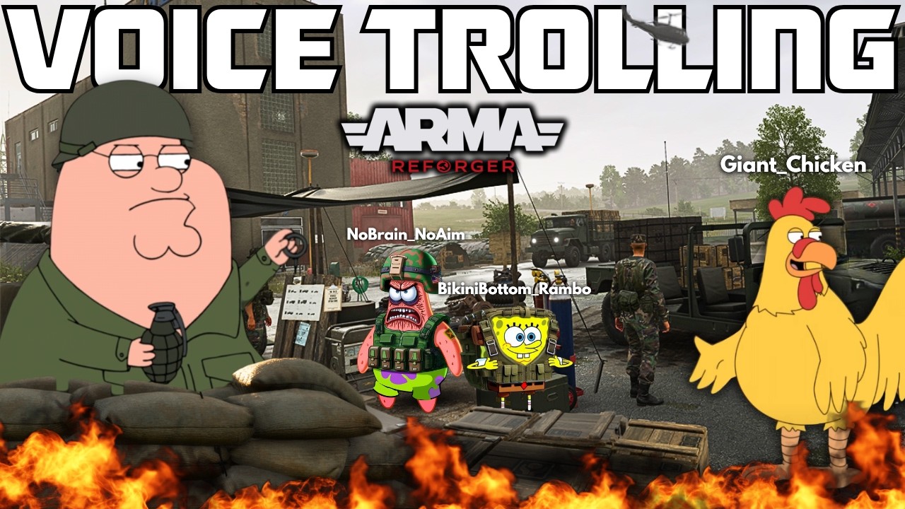 Voice Trolling Squads On ARMA Reforger! (HILARIOUS MOMENTS)