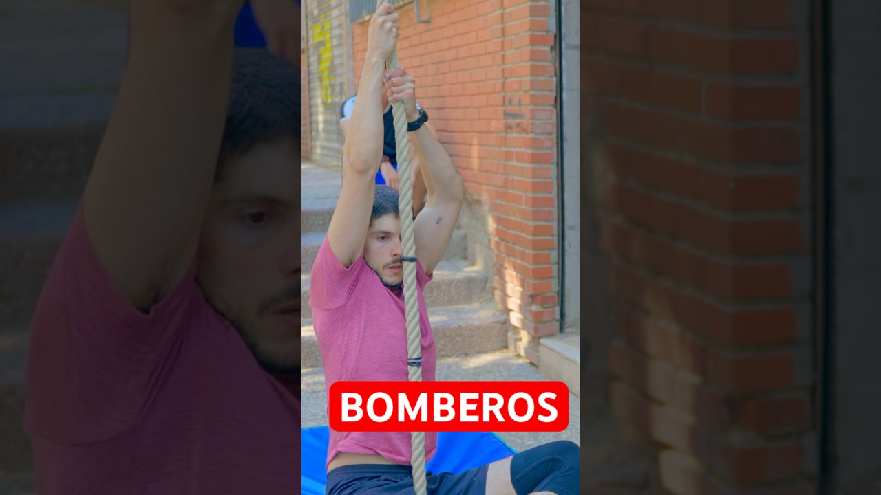 Esta es una de las PRUEBAS F&Iacute;SICAS de las oposiciones a BOMBERO 🚒