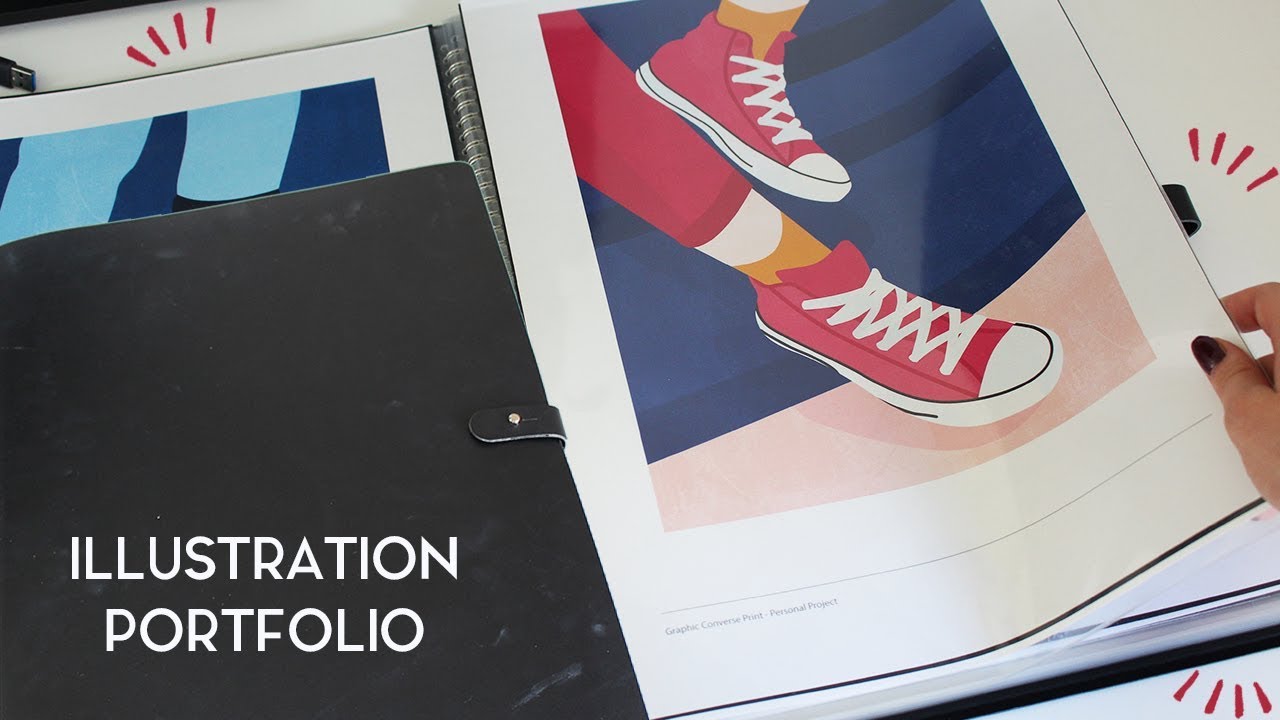 Illustration Portfolio | Flip through and Tips