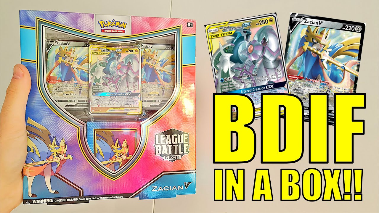 BEST Deck In Format! - Zacian V League Battle Deck Pokemon Box!