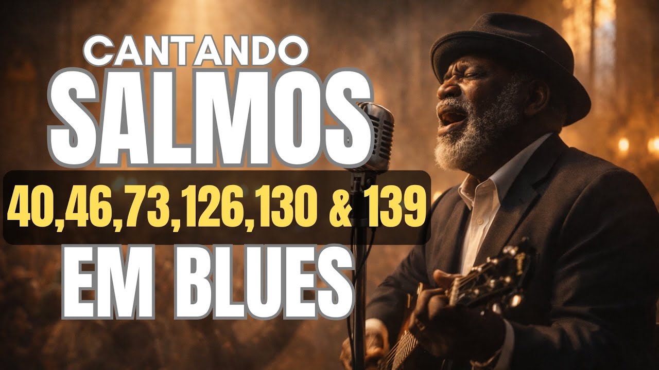 Salmos 40, 46, 73,126, 130 e 139 – Blues Gospel da Fé Que Espera, Confia e Encontra Descanso em Deus