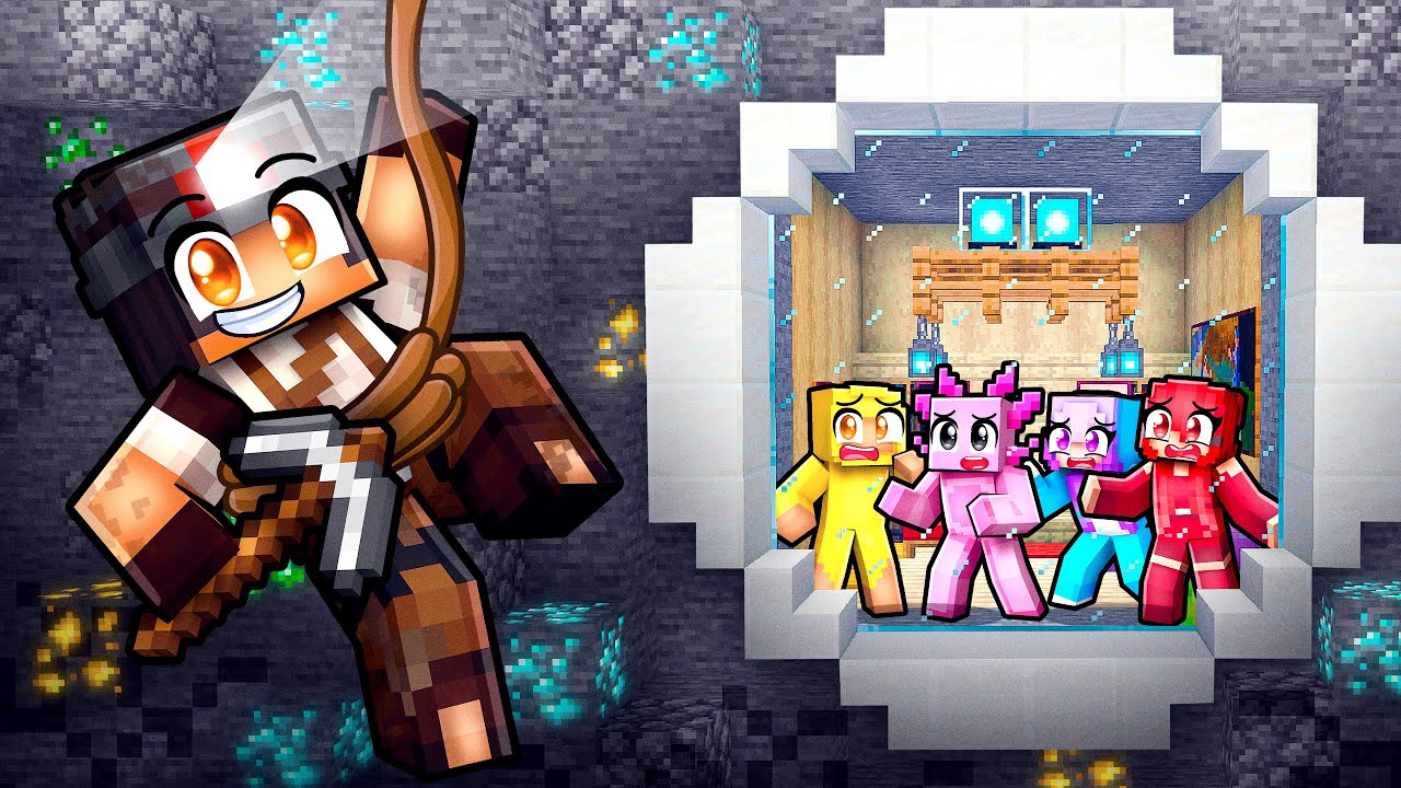 Building A Secret Underground Base in Minecraft