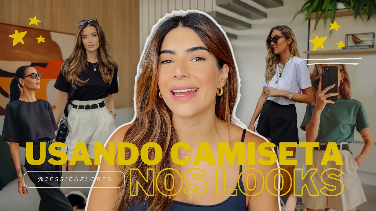5 DICAS pra usar CAMISETA de um jeito + SOFISTICADO