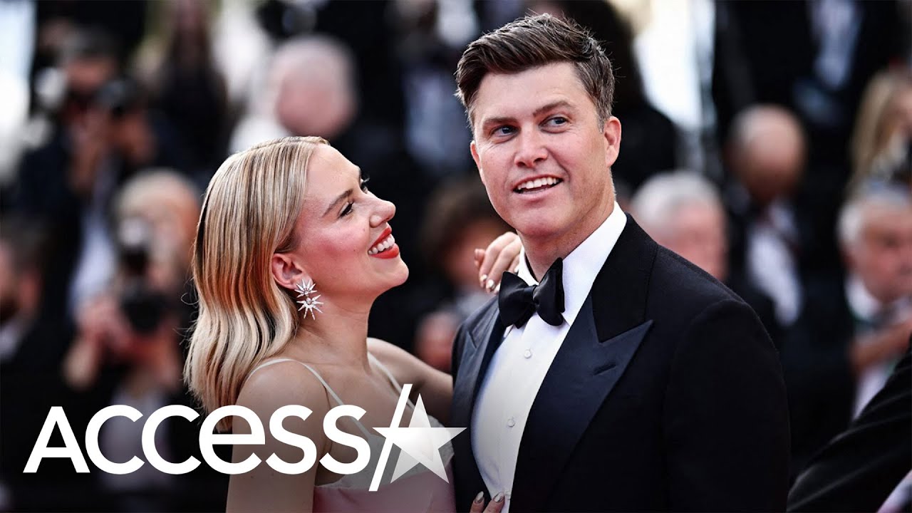 Scarlett Johansson & Colin Jost's RARE Red Carpet Date Night At Cannes