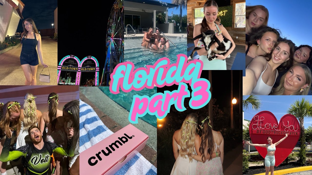 Florida Vlog : Part 3, TLC Tournament Day, Orlando Nights Out, USASF & ICU Worlds and a Target Haul