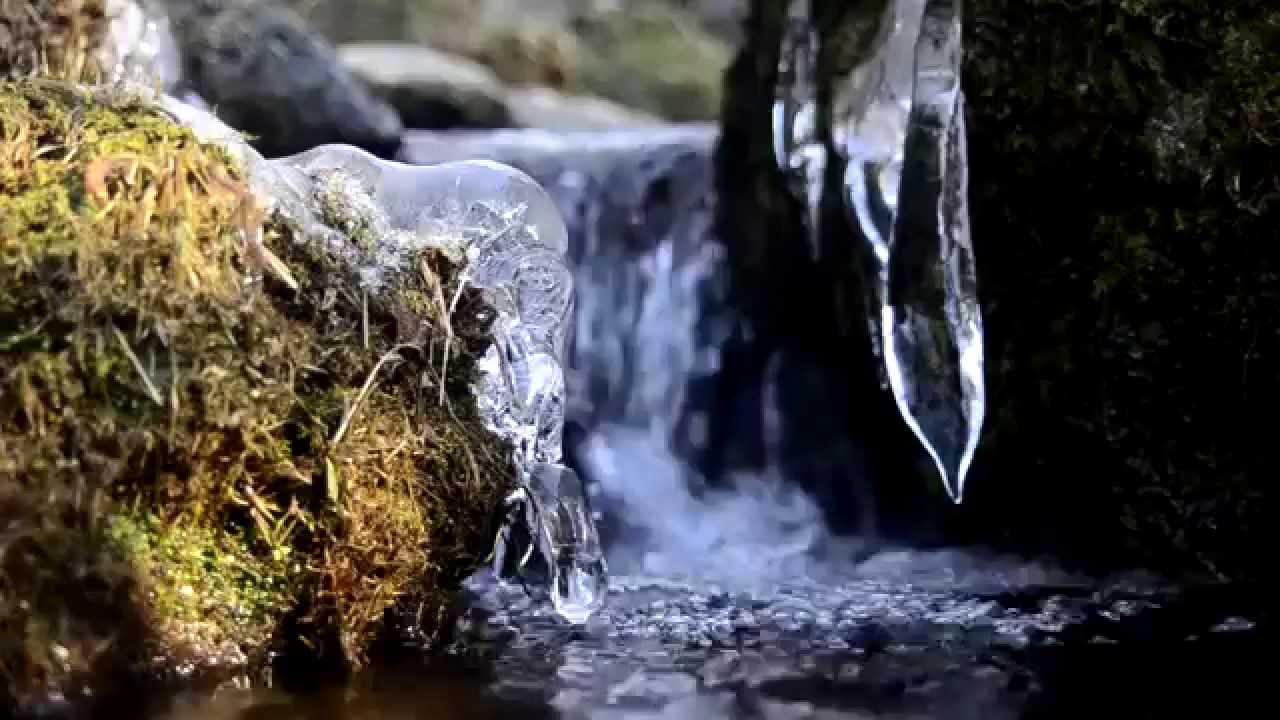Hielo en la Garganta Bonal de Lo Llano -Piornal-