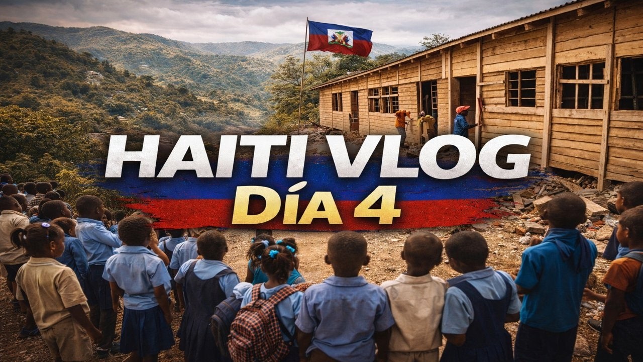 Construyendo Escuela Para los Niños en Haiti | Haiti Vlog Dia 4