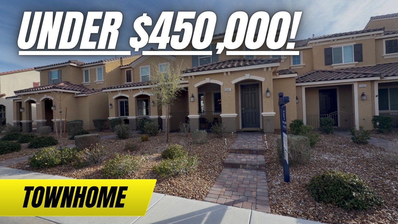 Newer Inspirada Townhome Tour | 1,700 Sq Ft 3 bedroom Henderson NV