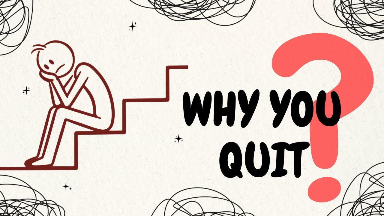 3 Minutes will make You stop Quitting!!