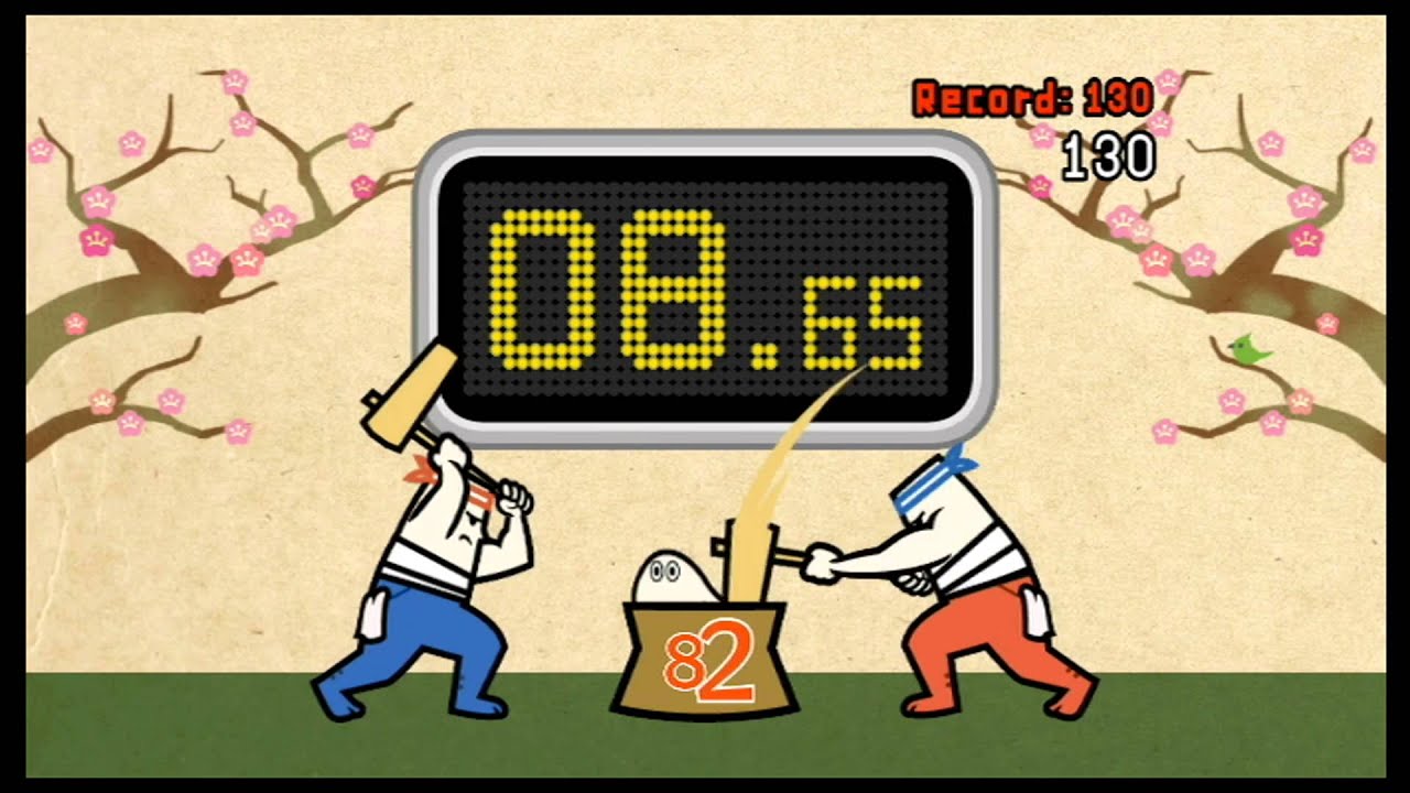 61. [60 FPS] 2P All Endless Games - Rhythm Heaven Fever