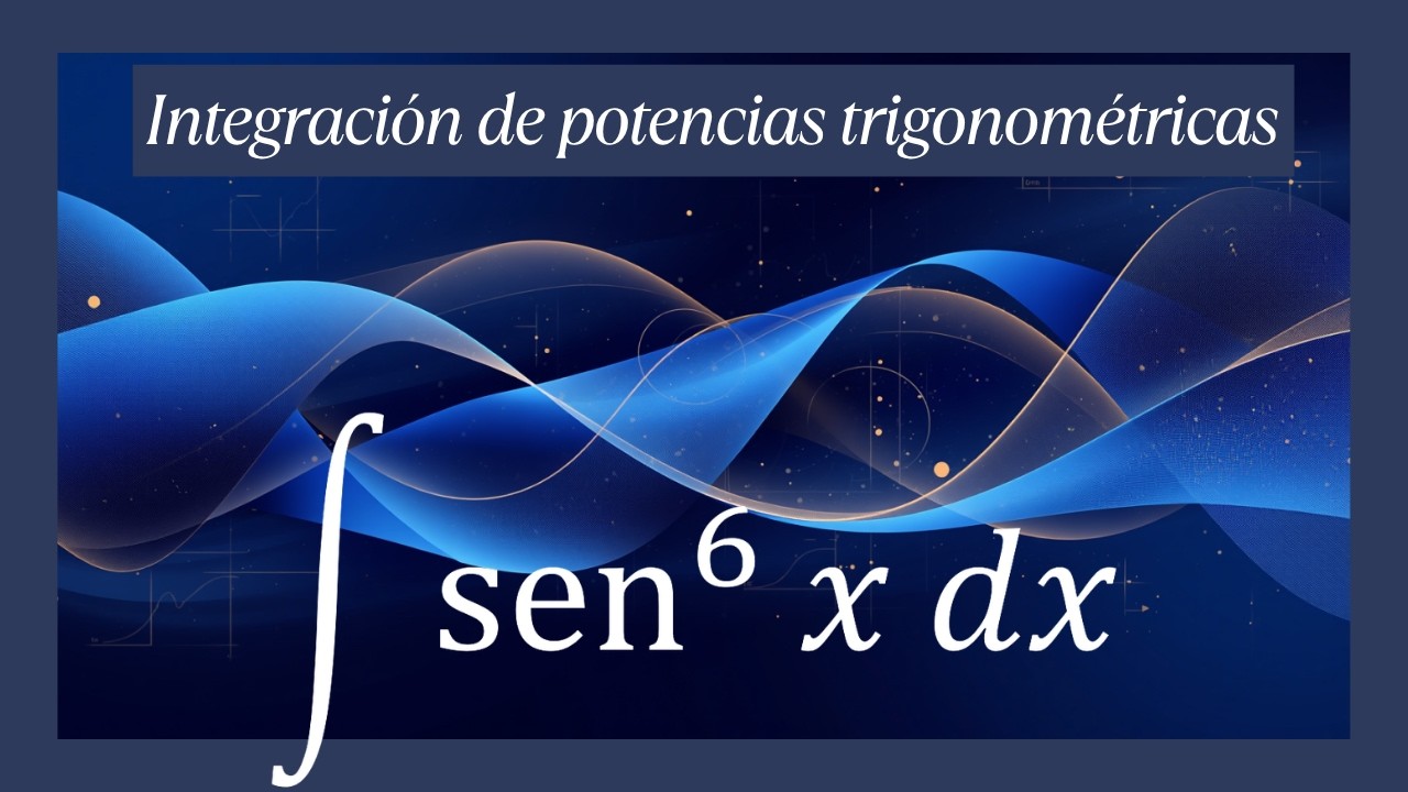 Integrales | Potencias de seno y coseno | m par y n cero