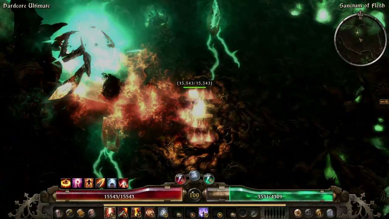 GRIM DAWN [1.2.1.6] Beginner fire pseudo-pet/hybrid shieldbreaker X Theodin Marcell