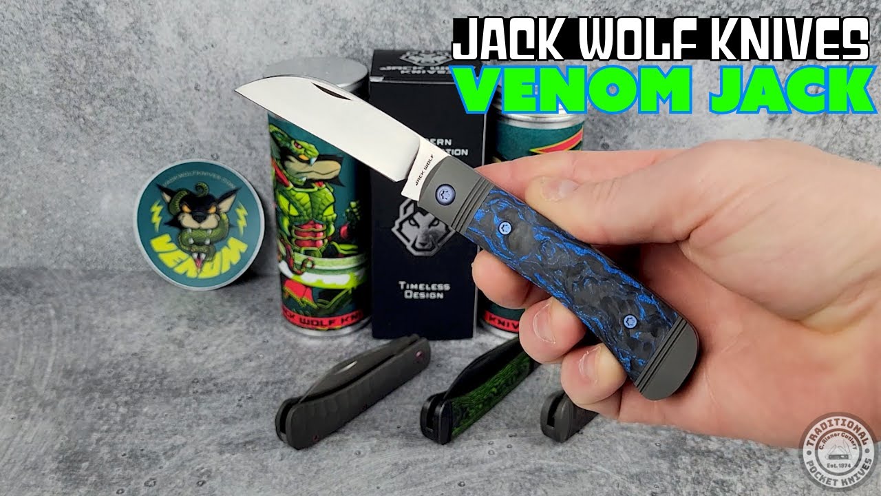 Don't get bit by the Venom Jack! NEW from Jack Wolf Knives!