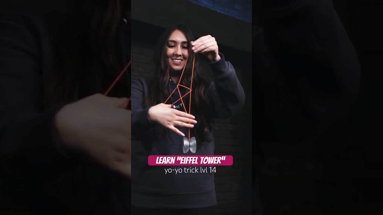 How to do 🗼Eiffel Tower yoyo trick #yoyo #tutorial #tower