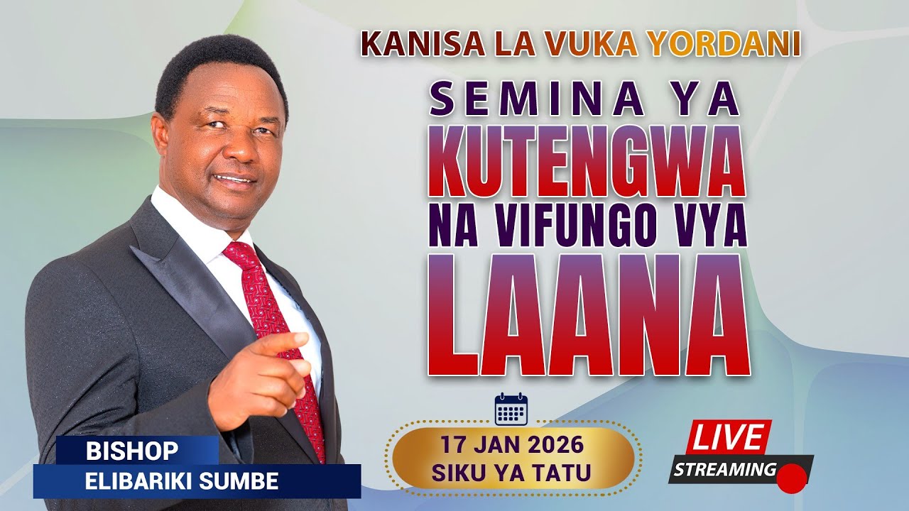 🔴LIVE | SEMINA YA KUTENGWA NA VIFUNGO VYA LAANA | SIKU YA 3 | 17 JAN 2026