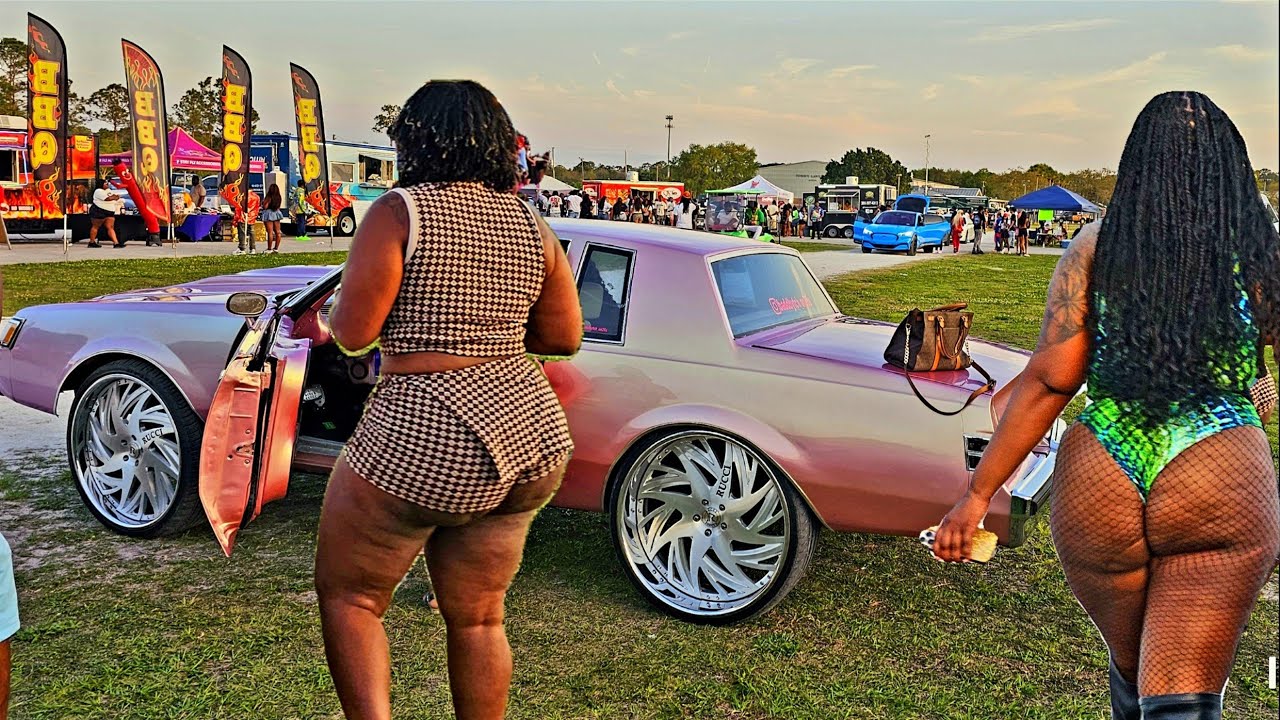 TRU BOYS CARSHOW AND BOSSMAN DLOW CONCERT 2K24 DELAND, FL BLOCK PARTY / BIG RIMS / CUSTOM CARS
