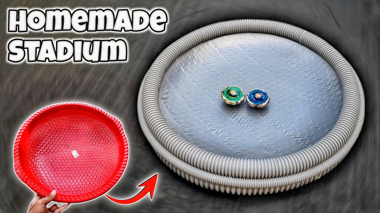 How to make a Easy DIY Beyblade Stadium 🤩