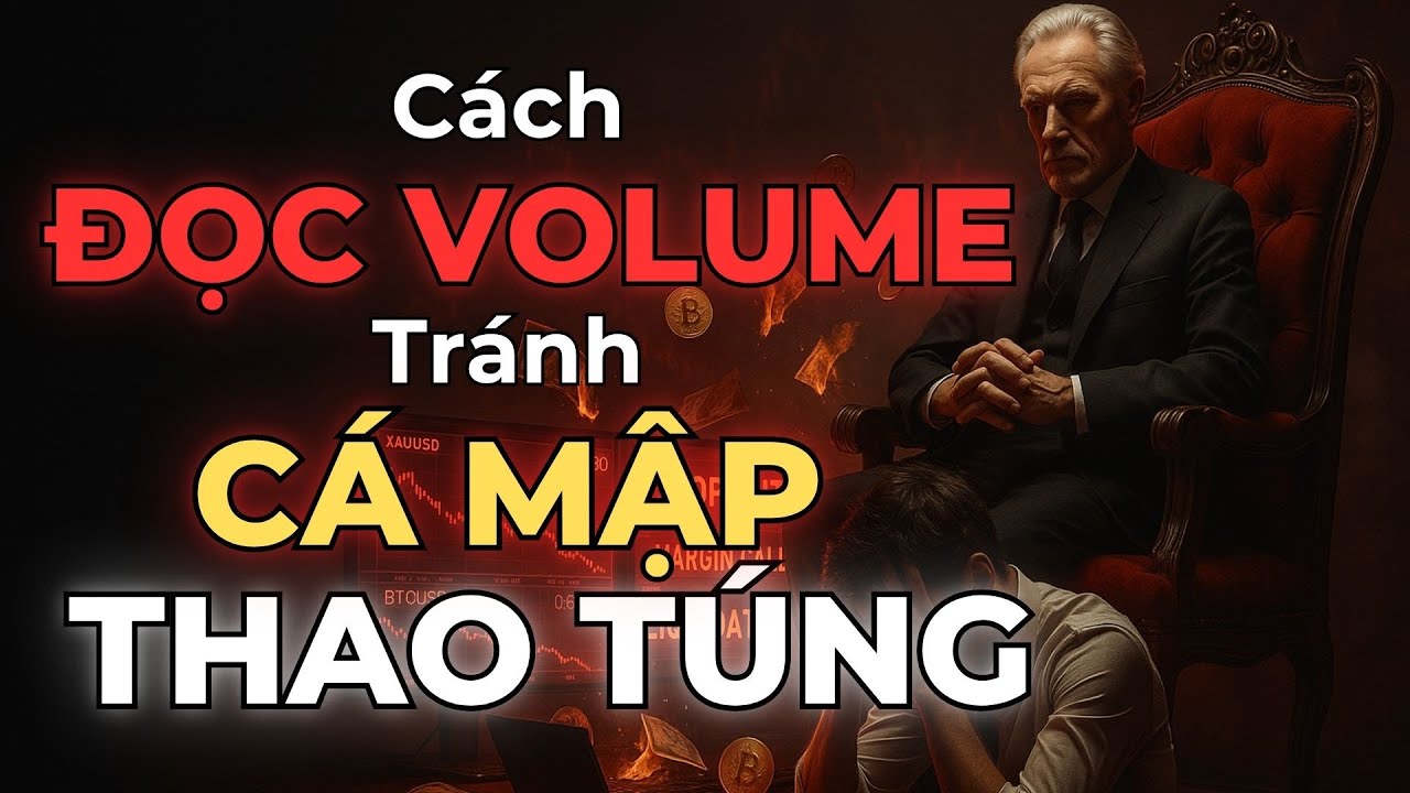 CÁCH XEM VOLUME THỊ TRƯỜNG – TRÁNH CÁ MẬP THAO TÚNG VÀ KIỂM SOÁT ĐƯỜNG GIÁ | MẬT MÃ TRADING