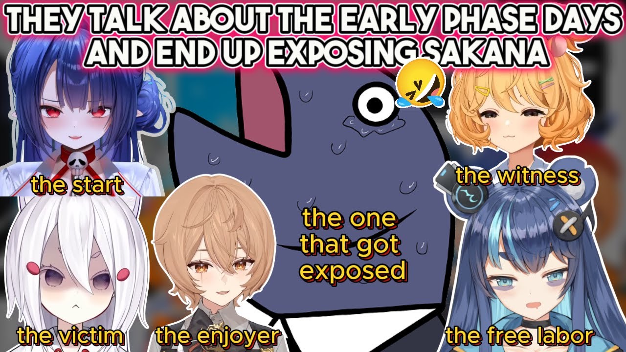 Uruka, Tenma, Dizzy, and Eimi Share Early Phase Connect Stories That Accidentally Expose Sakana 🤣