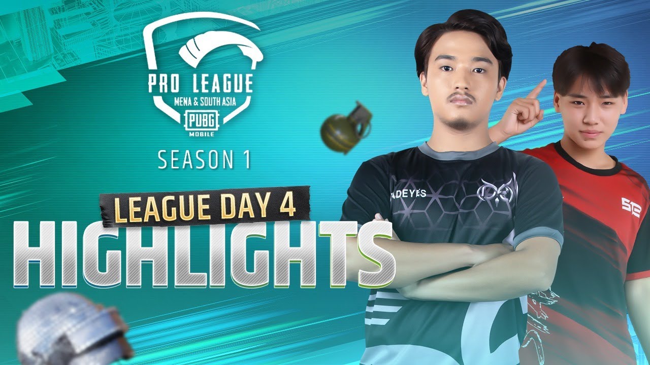 [Highlights] PMPL MENA & South Asia Championship S1 | League Day 4