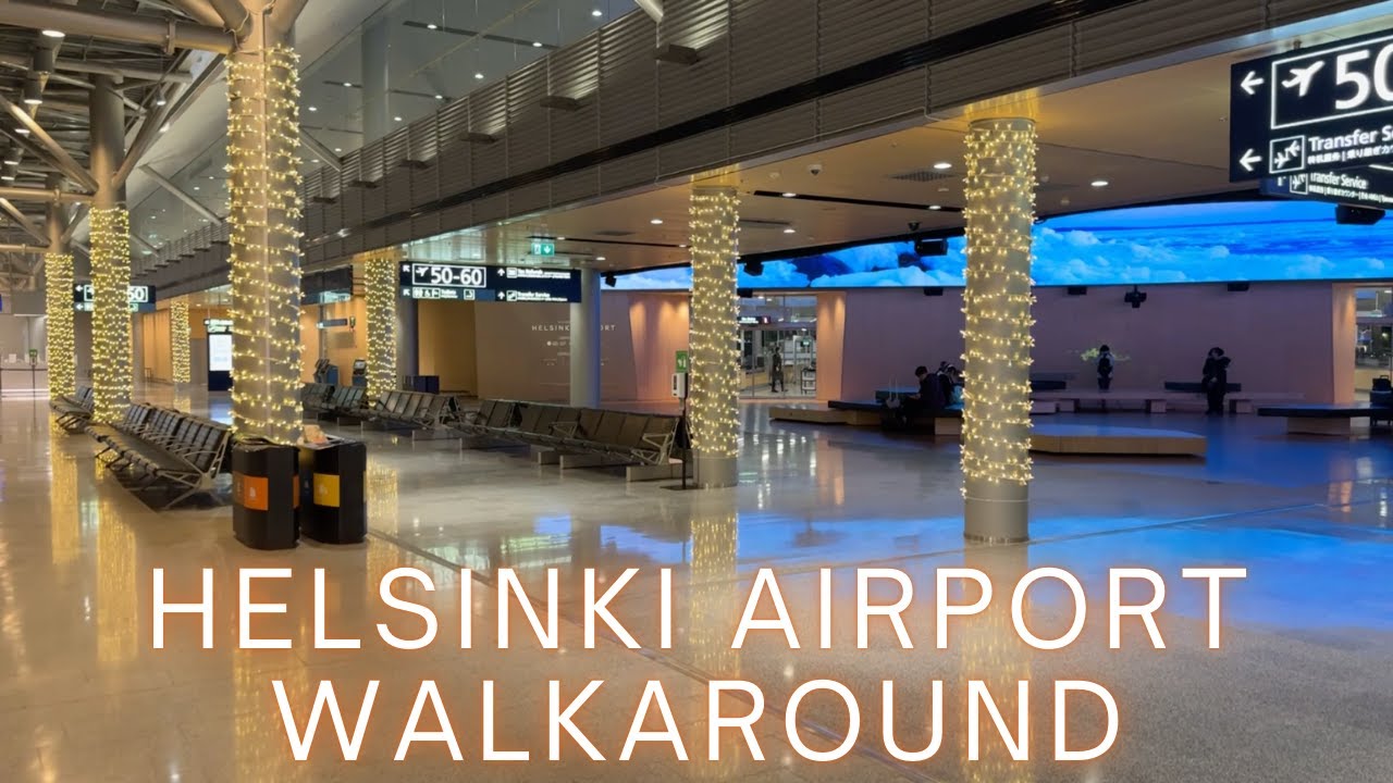 HELSINKI VANTAA AIRPORT WALKAROUND | Non-Schengen Area