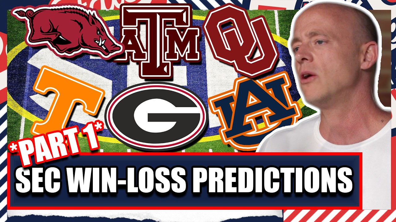 SEC Win-Loss Record Predictions...PART ONE - Josh Pate's College Football Show