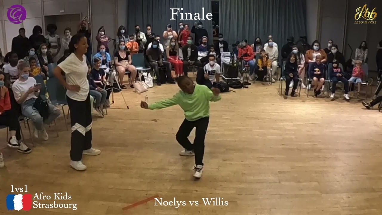 Battle Afro Dance Connexion 4  Finale kids Noelys vs Willis