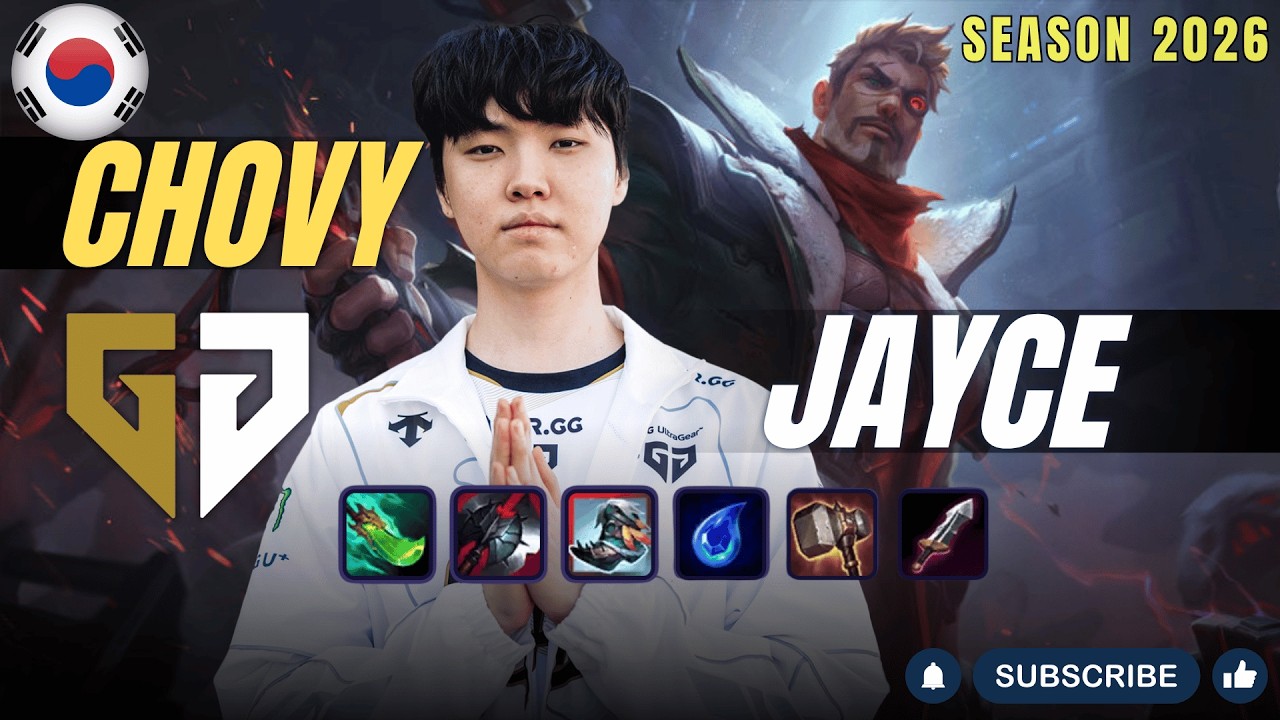 GEN Breeding JAYCE vs AURORA Mid - Patch 26.6 KR Ranked | lolrec