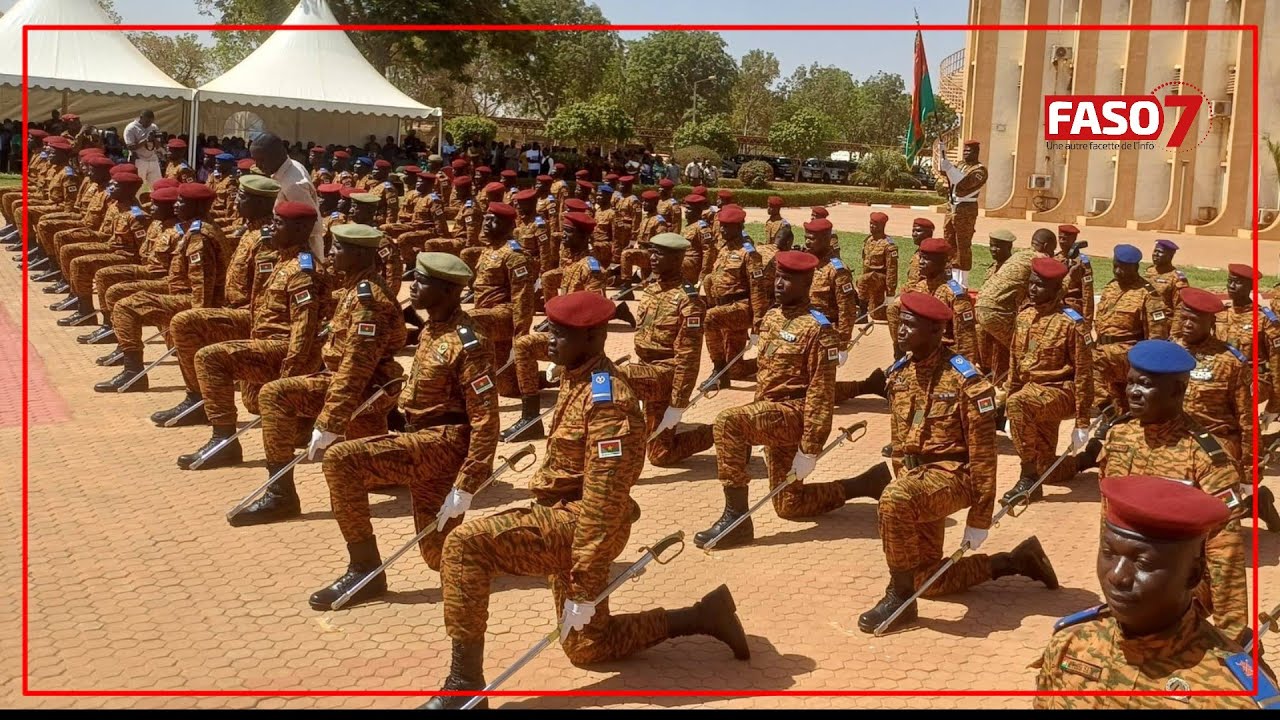 Burkina Faso : 90 nouveaux officiers prêts pour la défense patriotique