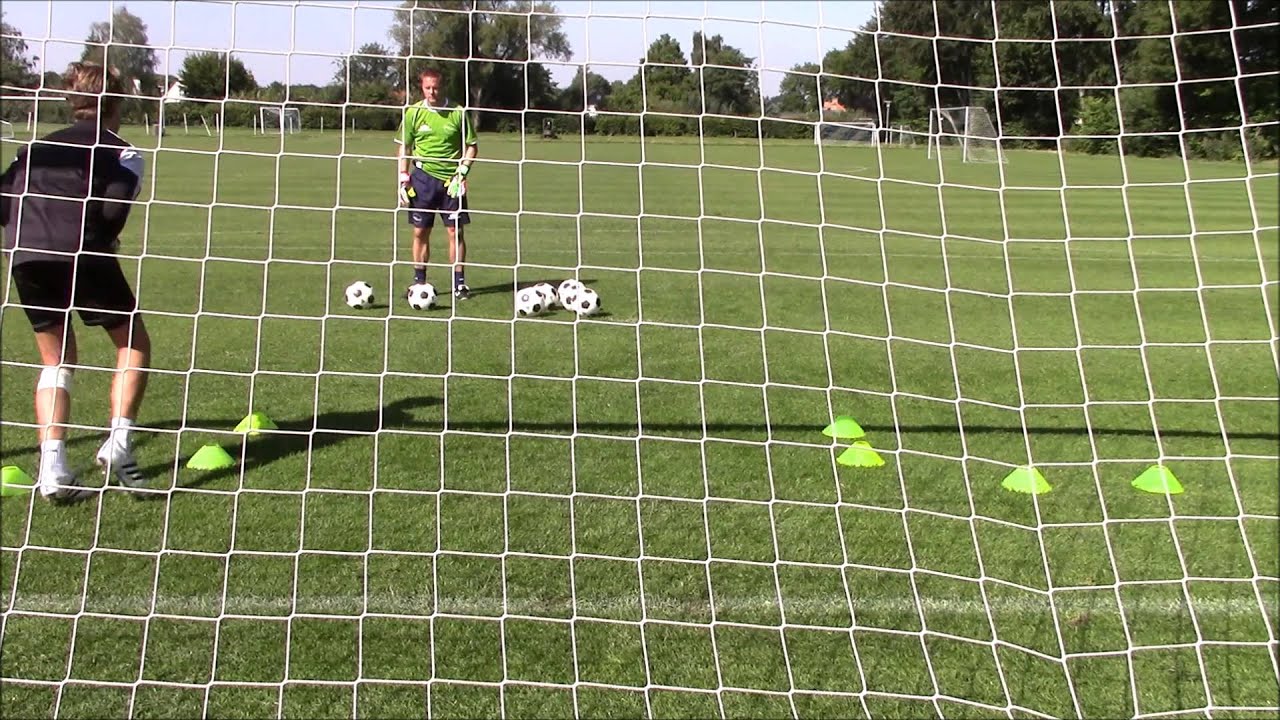 Målmandstræning med Marcus