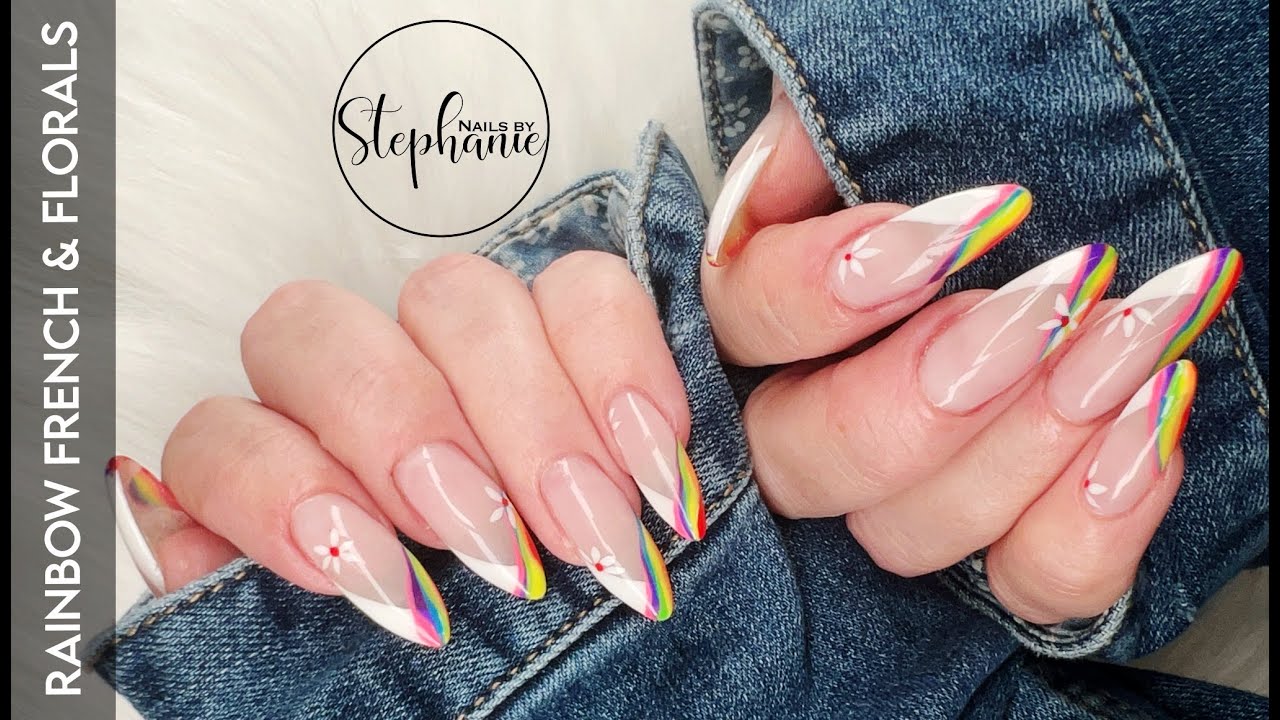 Rainbow French with Accent Florals