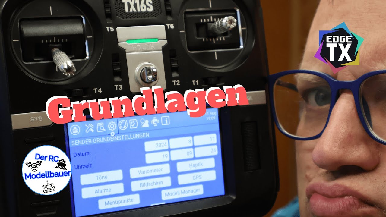 EdgeTX 2.10 Sendergrundeinstellungen 👀