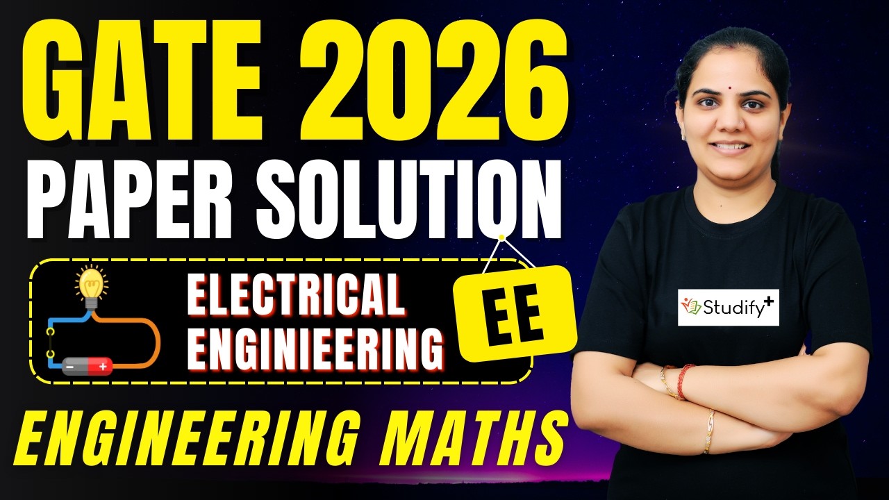 GATE 2026 Paper Solution | Engineering Maths | Electrical Engineering (EE) | Priyanka Ma'am