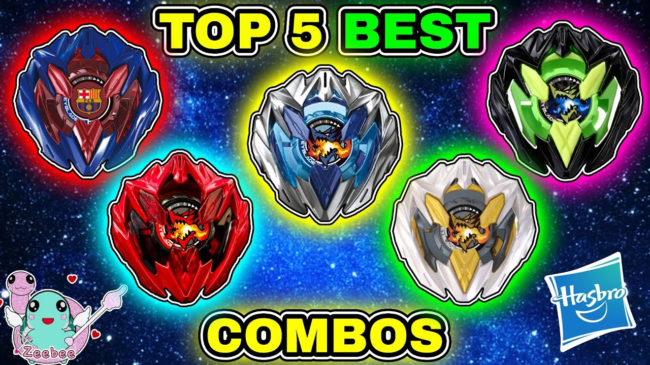 Top 5 BEST Buster Dran Combos | Beyblade X Hasbro Meta