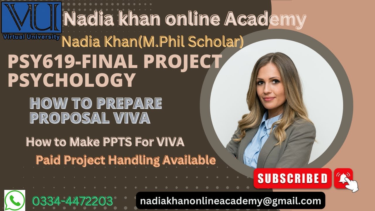 #PSY619 - Final Project-Psychology Assignment 4 Idea and Solution 04 July 2022 By Nadia Khan(M.phil)
