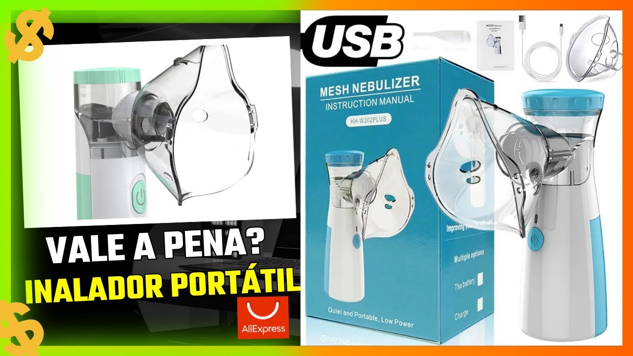 🚨 NEBULIZADOR PORTÁTIL É BOM, VALE A PENA?
