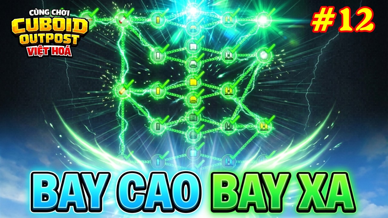 C&ugrave;ng chơi Minecraft Cuboid Outpost Việt Ho&aacute; #12: Động cơ phản lực!!!