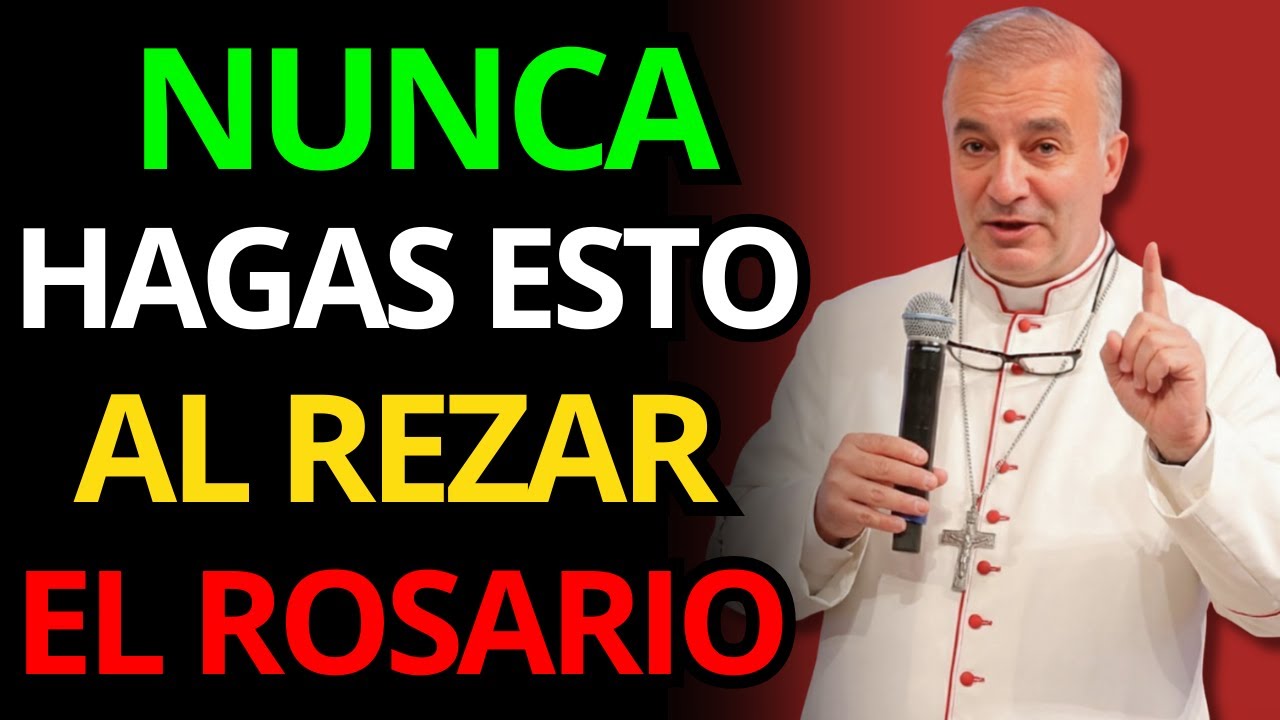 NUNCA HAGAS ESTO AL REZAR EL ROSARIO O ATRAERÁS UNA MALDICIÓN | Padre Ángel Espinosa