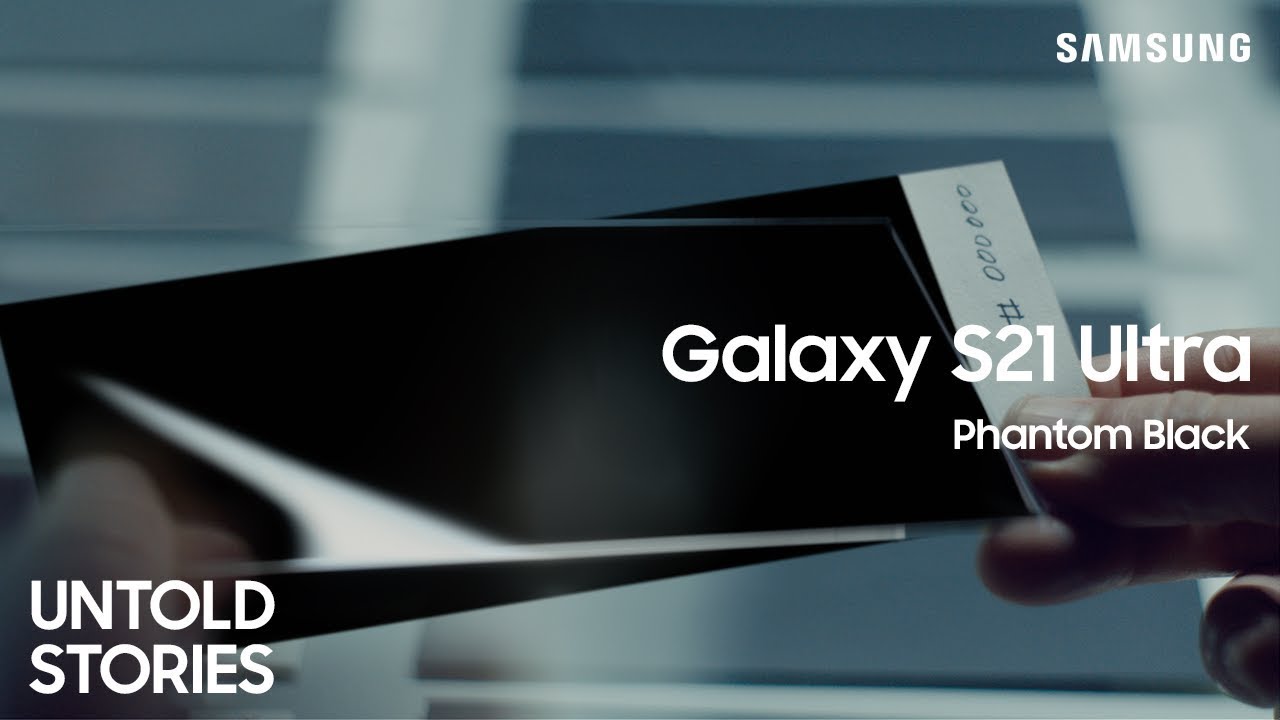 Galaxy S21 Ultra: Untold Stories – Phantom Black | Samsung