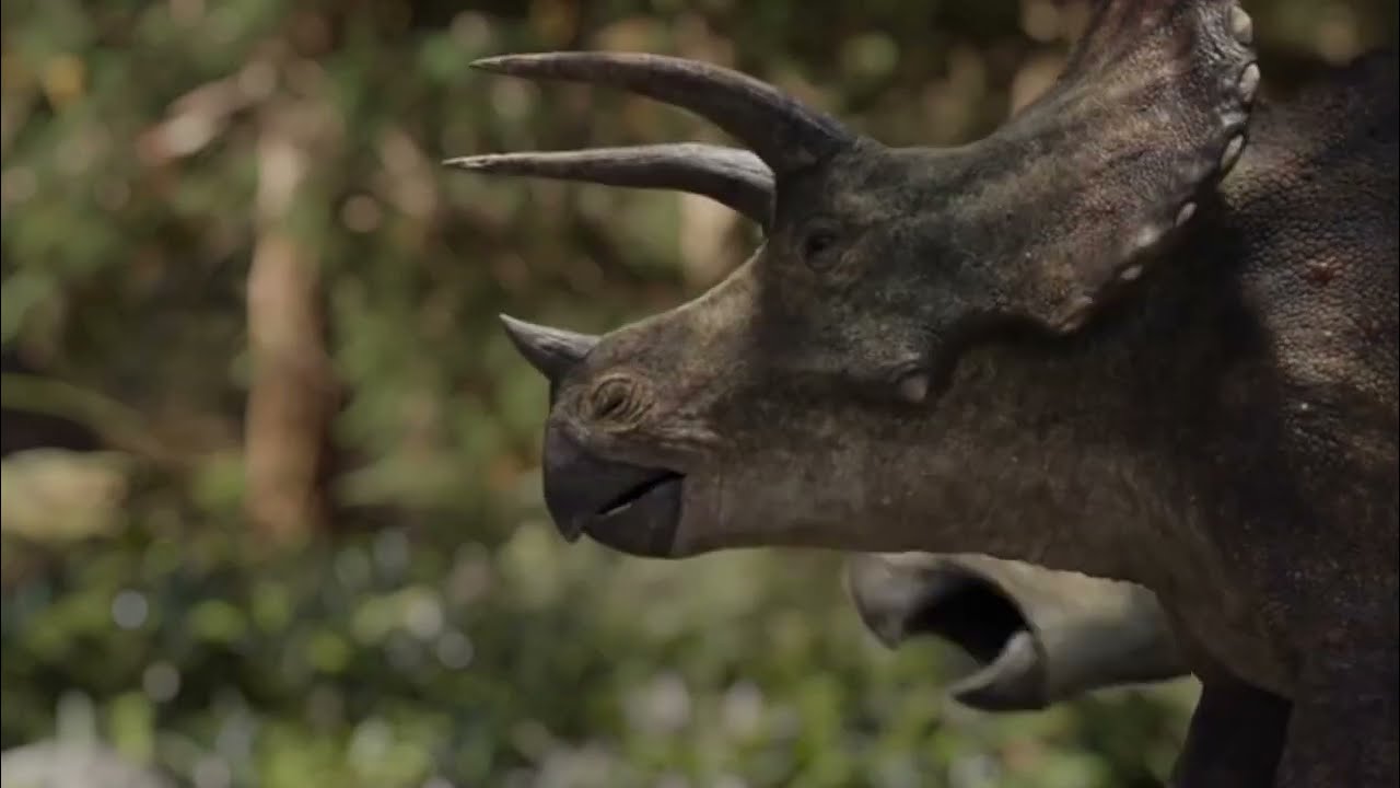 Triceratops screen time Life on our Planet