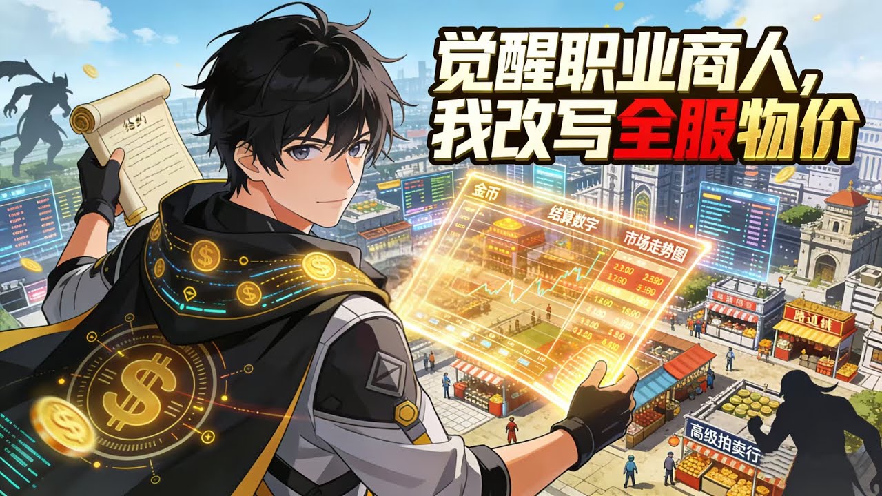 🔥【NEW】【Eng Sub】觉醒职业商人，我改写全服物价 Awakened Merchant: The One Who Sets All Prices 第1-101集 #热血 #穿越 #动漫