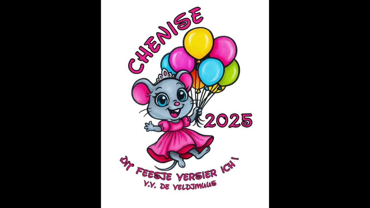 Wienkeuningin Chenise 2025 V.V.  de Veldjmuus