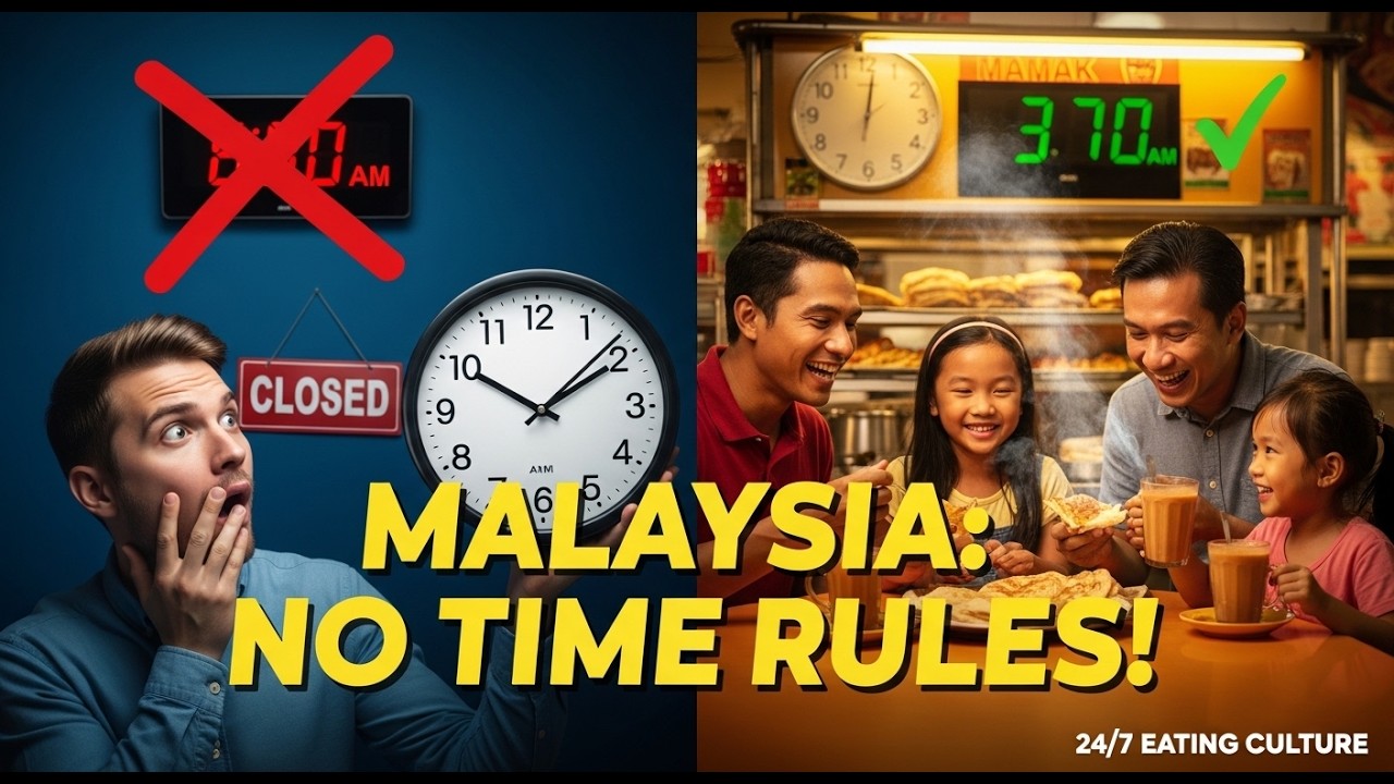 Why Malaysian Dining Has No Time Rules