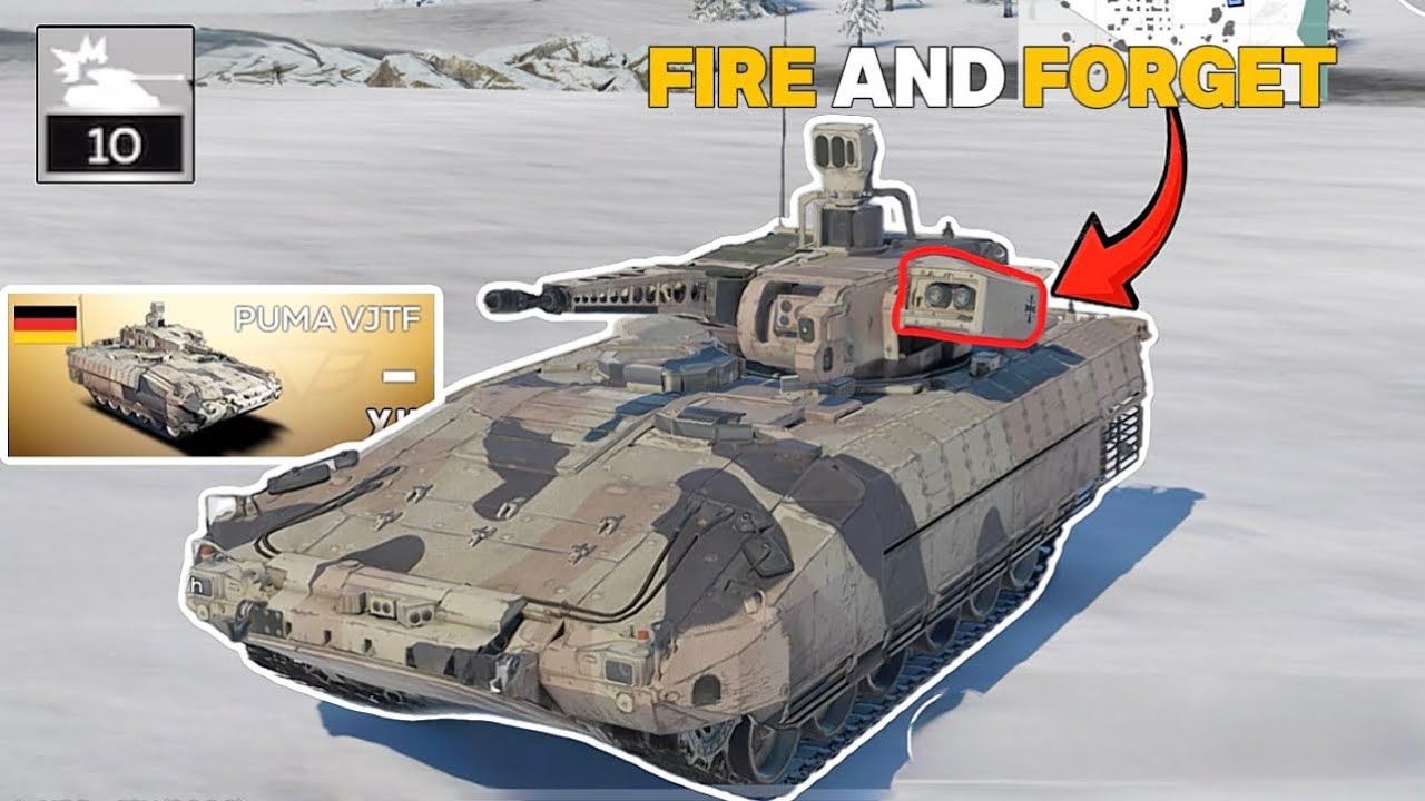 PUMA VJTF “Extremely Mid” War Thunder Mobile