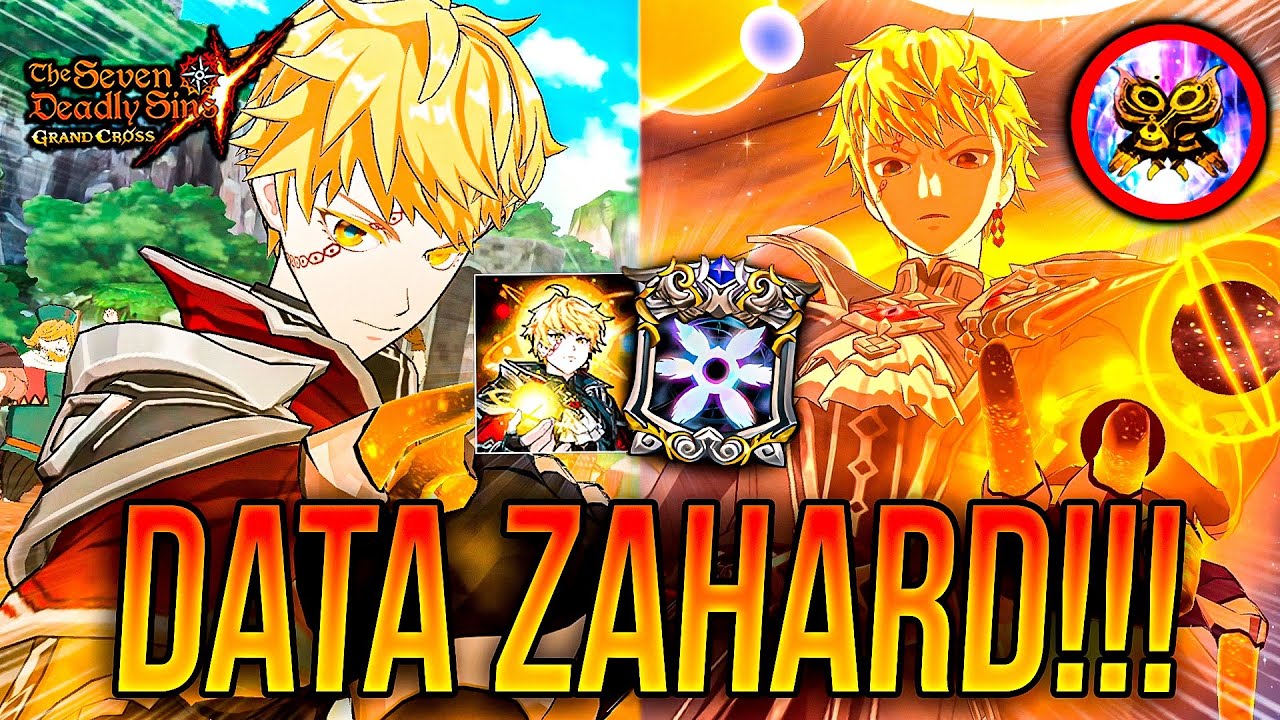 BUEN PERSONAJE PERO... 🔥 DATA ZAHARD COLLAB DESTRUYE PVP (A VECES)!🙂| Seven Deadly Sins: Grand Cross