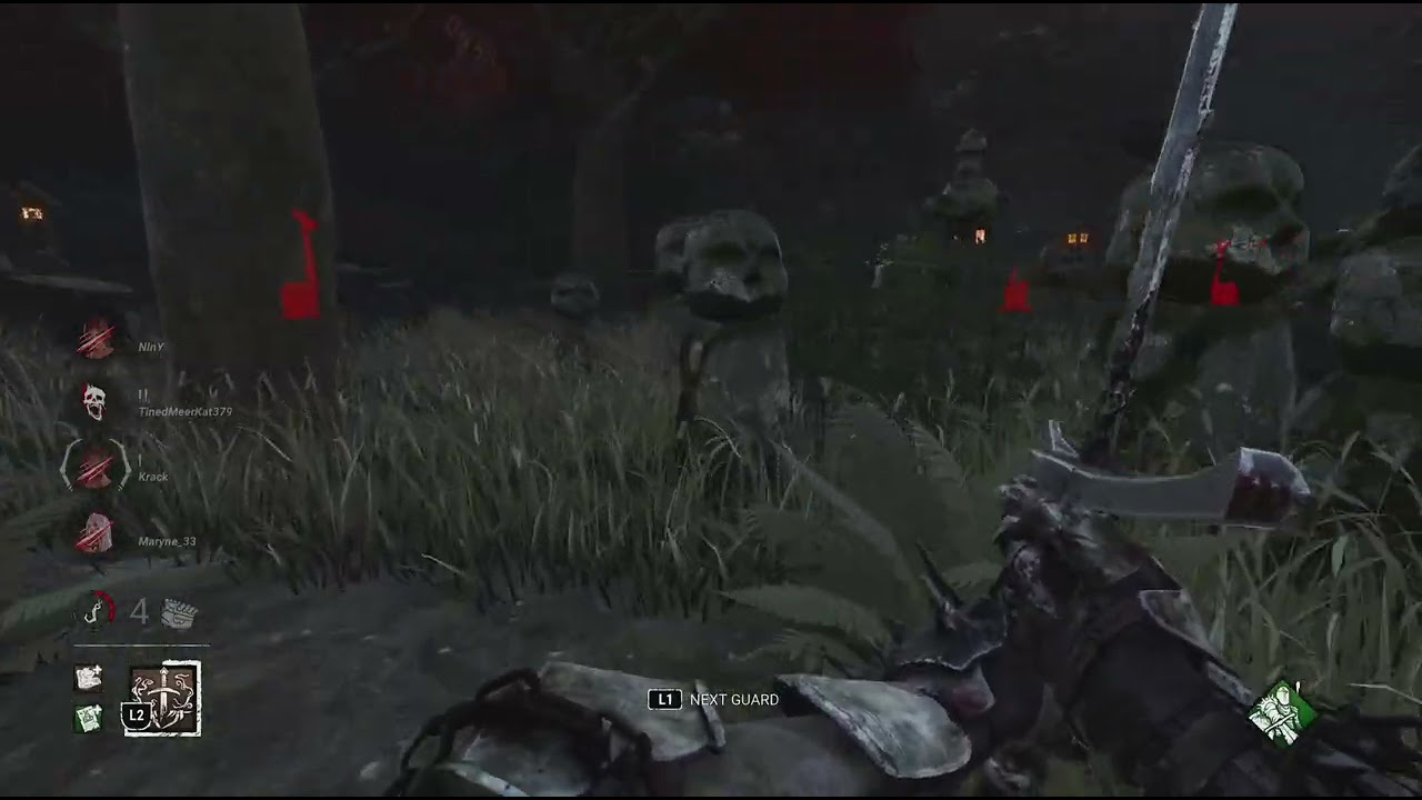 beginner knight mori on lara croft/dbd